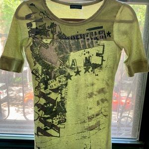 🖤Libertaria s/s 💯cotton graphic T shirt. Size M